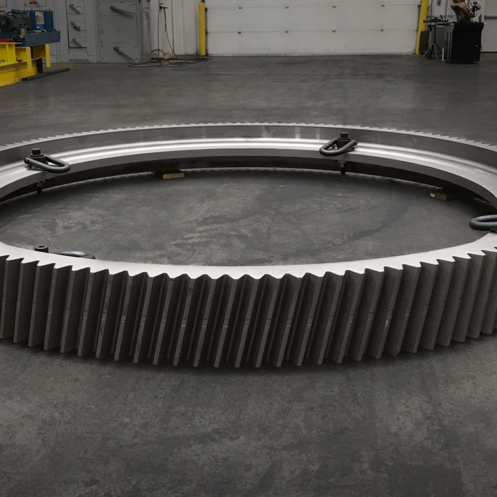 ITAMCO can manufacture large ring gear.