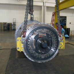 Gearbox during production