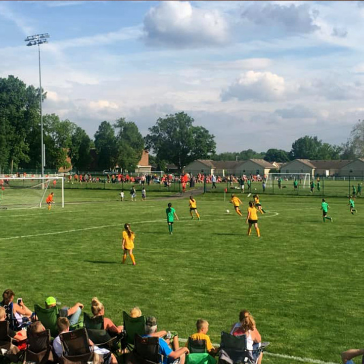 ITAMCO employees volunteer to help Argos Soccer.