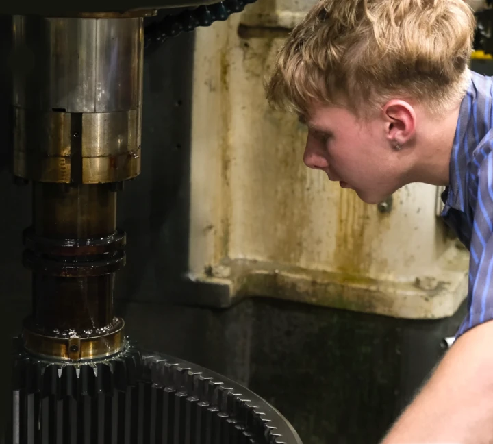 Gear Shaping at ITAMCO