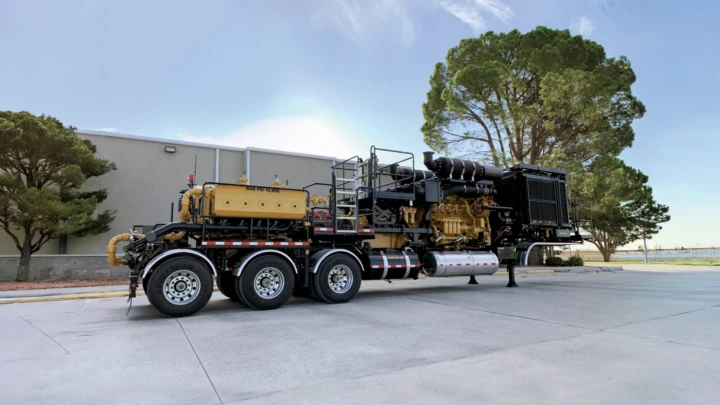 Power End Gearing for a Fracking Pump