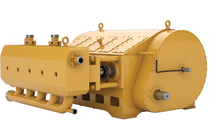 Gearing for well stimulation pumps